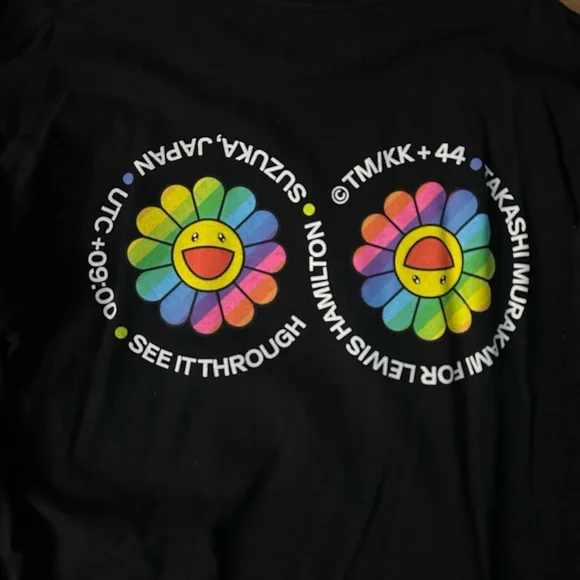 Takashi Murakami x Lewis Hamilton Speedway Longsleeve T-shirt - Medium